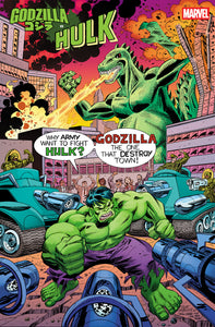 Godzilla vs Hulk #1 Scott Koblish Classic Variant
