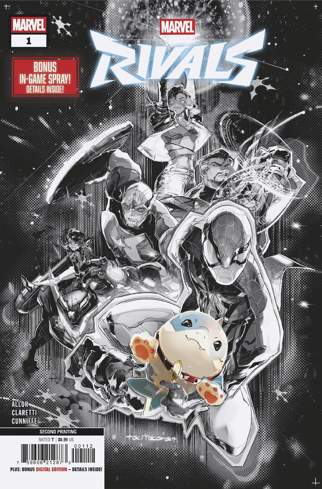 Marvel Rivals #1 2nd Print Tokitokoro Variant