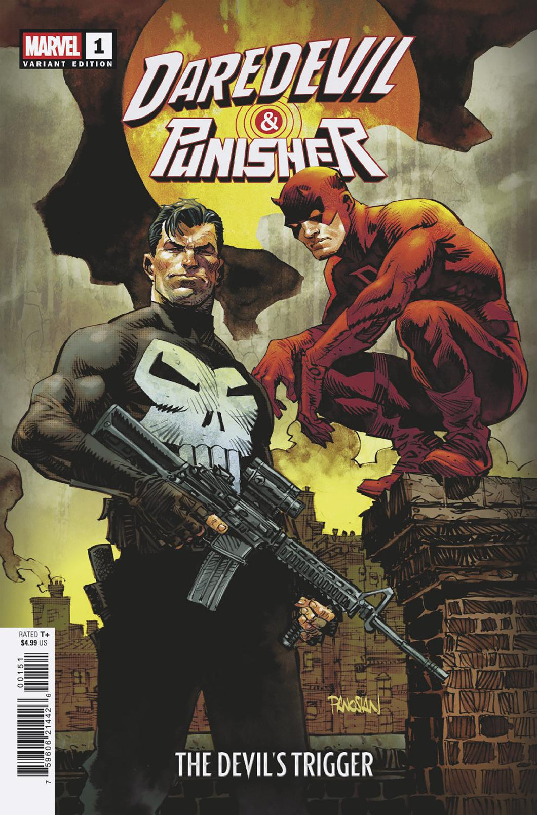 Daredevil/Punisher: The Devil's Trigger #1 Dan Panosian Variant