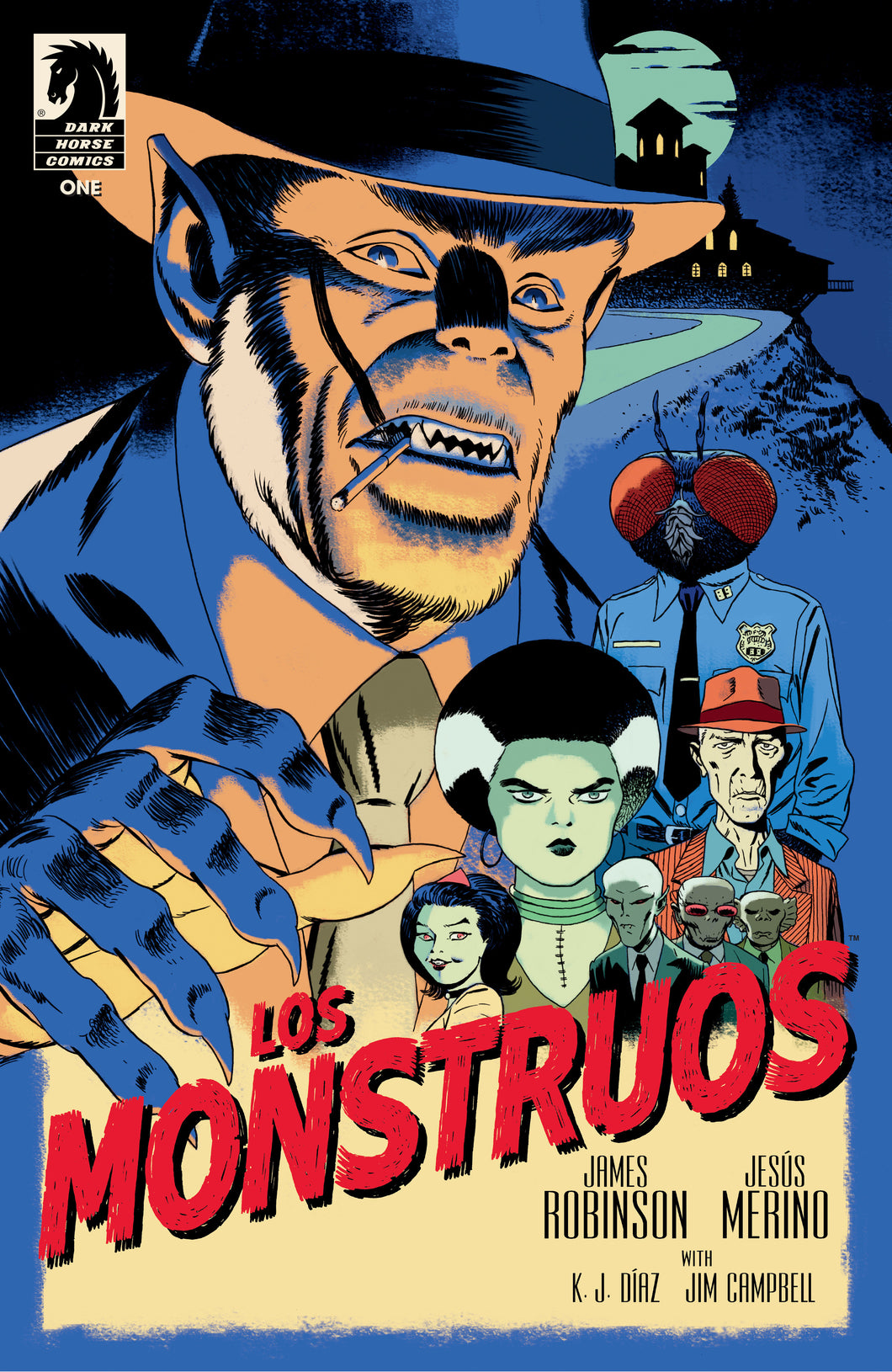 Los Monstruos #1 Cover C Martin