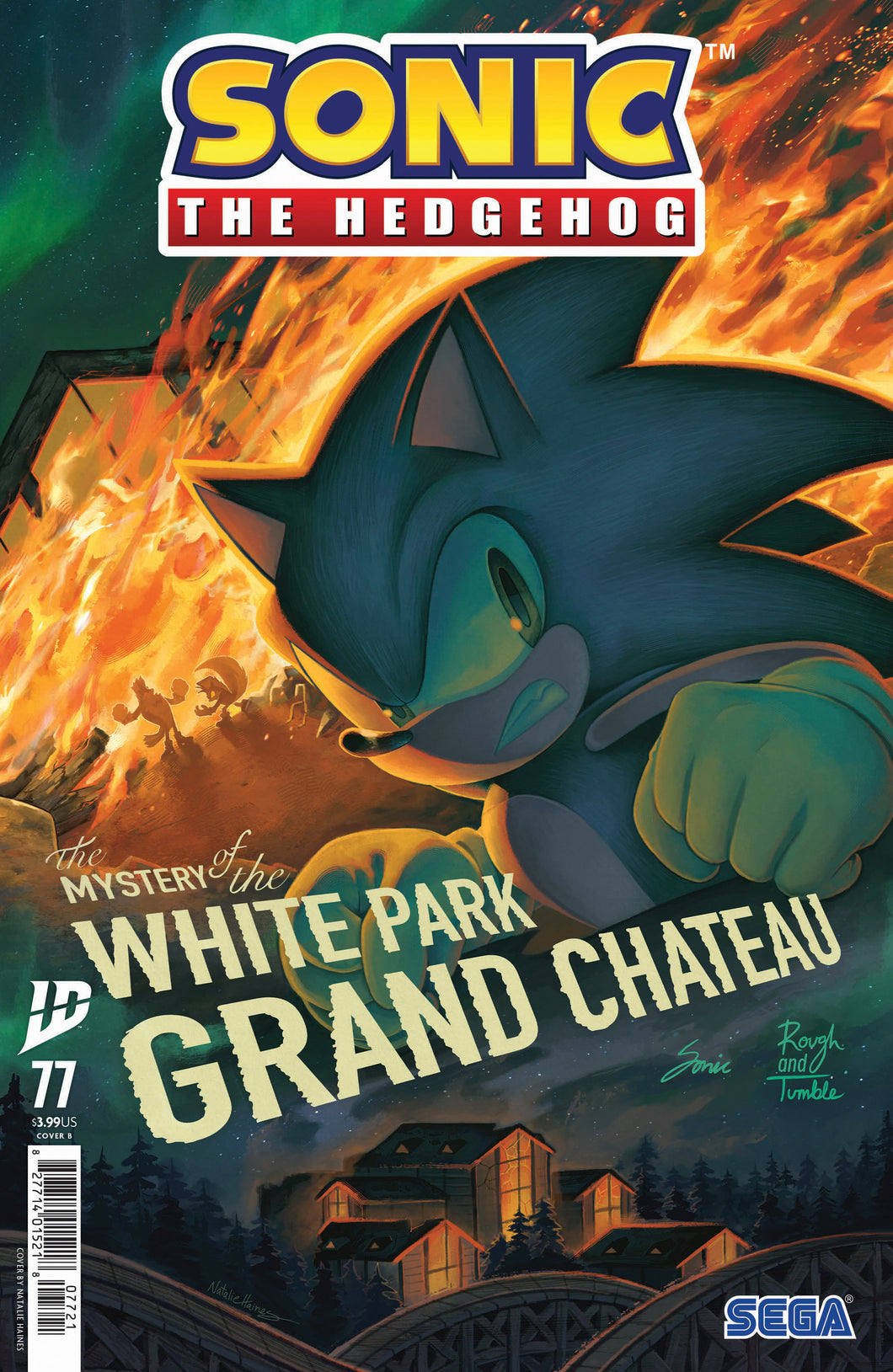 Sonic The Hedgehog #77 Cover B Haines