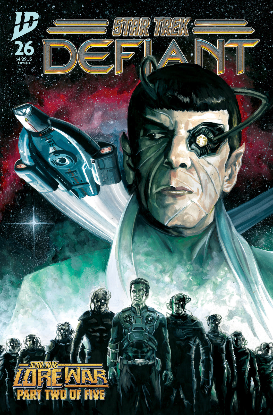 Star Trek Defiant #26 Cover B Woodward
