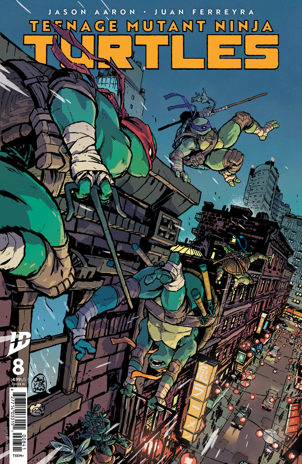 Teenage Mutant Ninja Turtles 2024 #8 10 Copy Ono Variant Edition