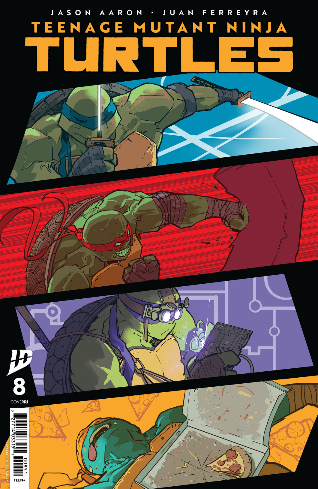 Teenage Mutant Ninja Turtles 2024 #8 25 Copy Cismesija Variant Edition