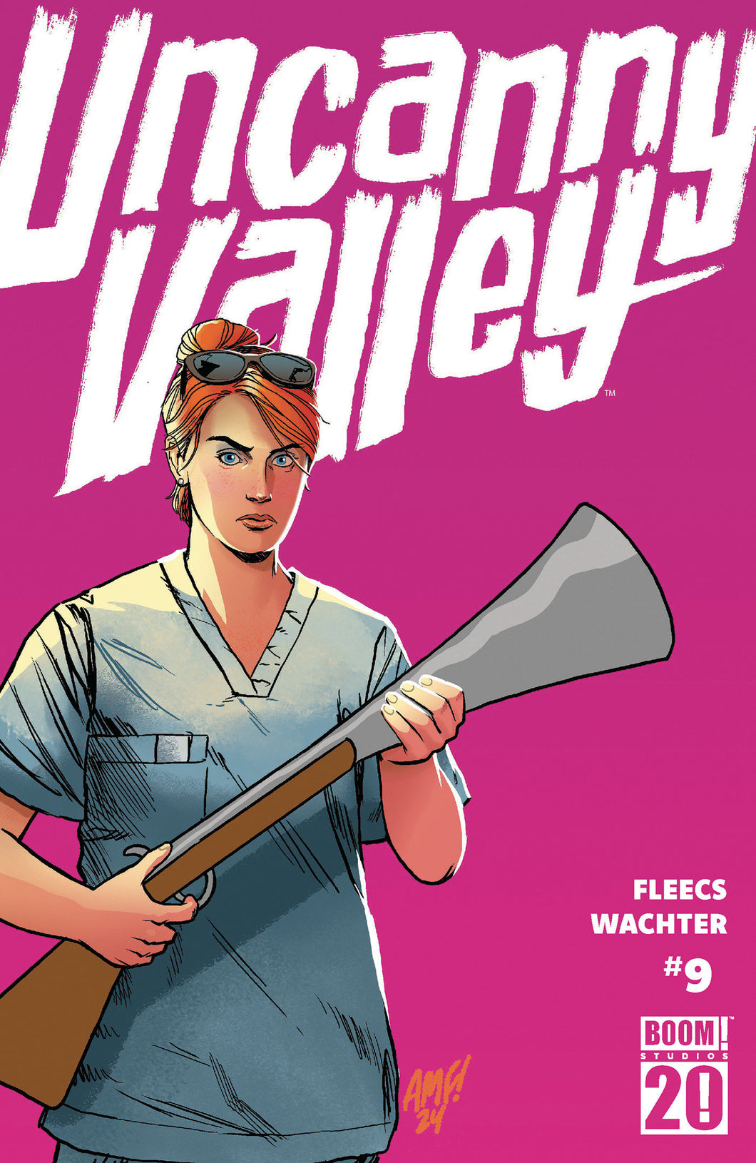 Uncanny Valley #9 (Of 10) Cover B Fleecs