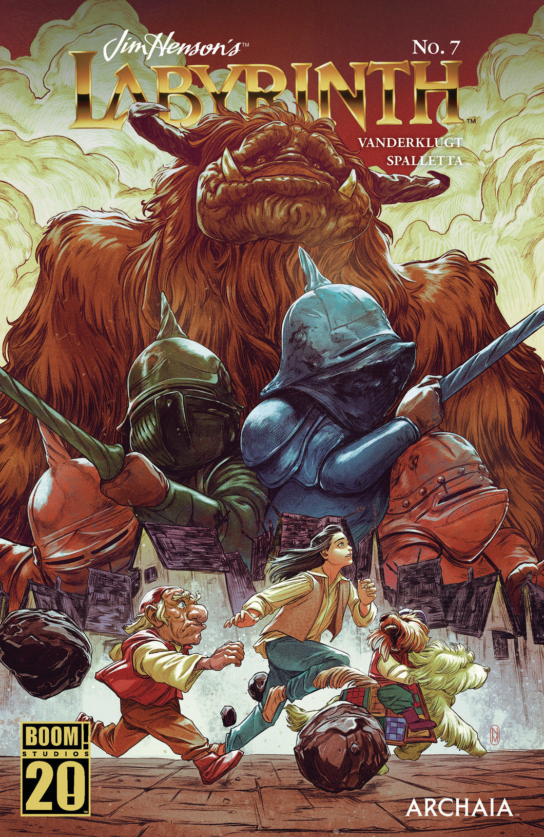 Jim Hensons Labyrinth #7 (Of 8) Cover A Malavia