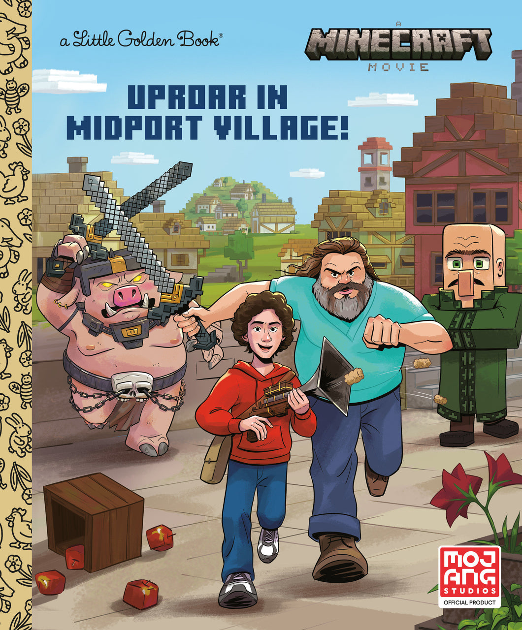 Uproar In Midport Village (A Minecraft Movie)