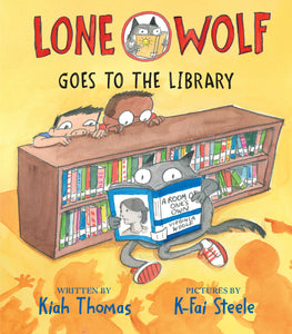 Lone Wolf Goes To The Library