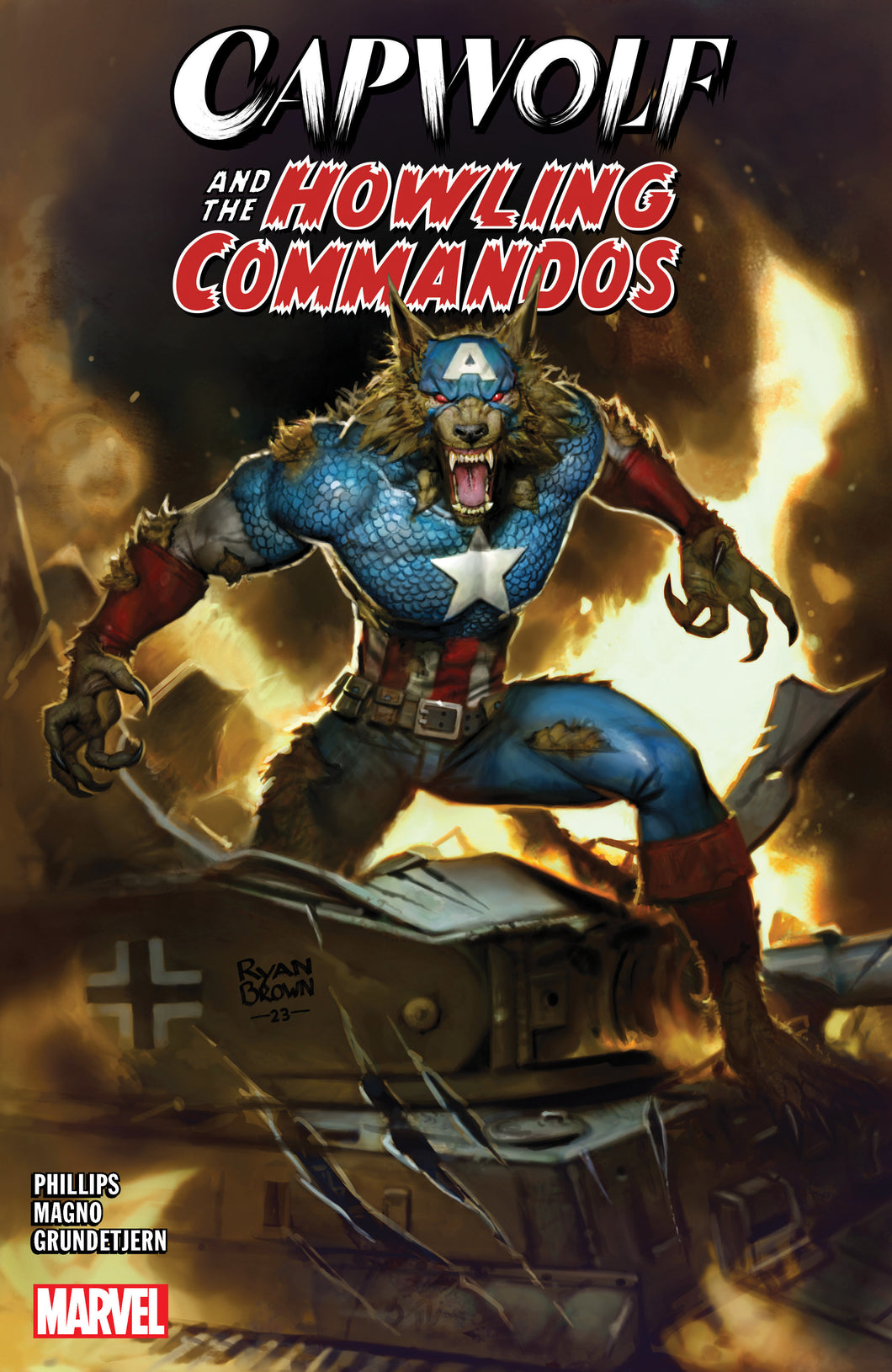 Capwolf: Howling Commandos:TPB