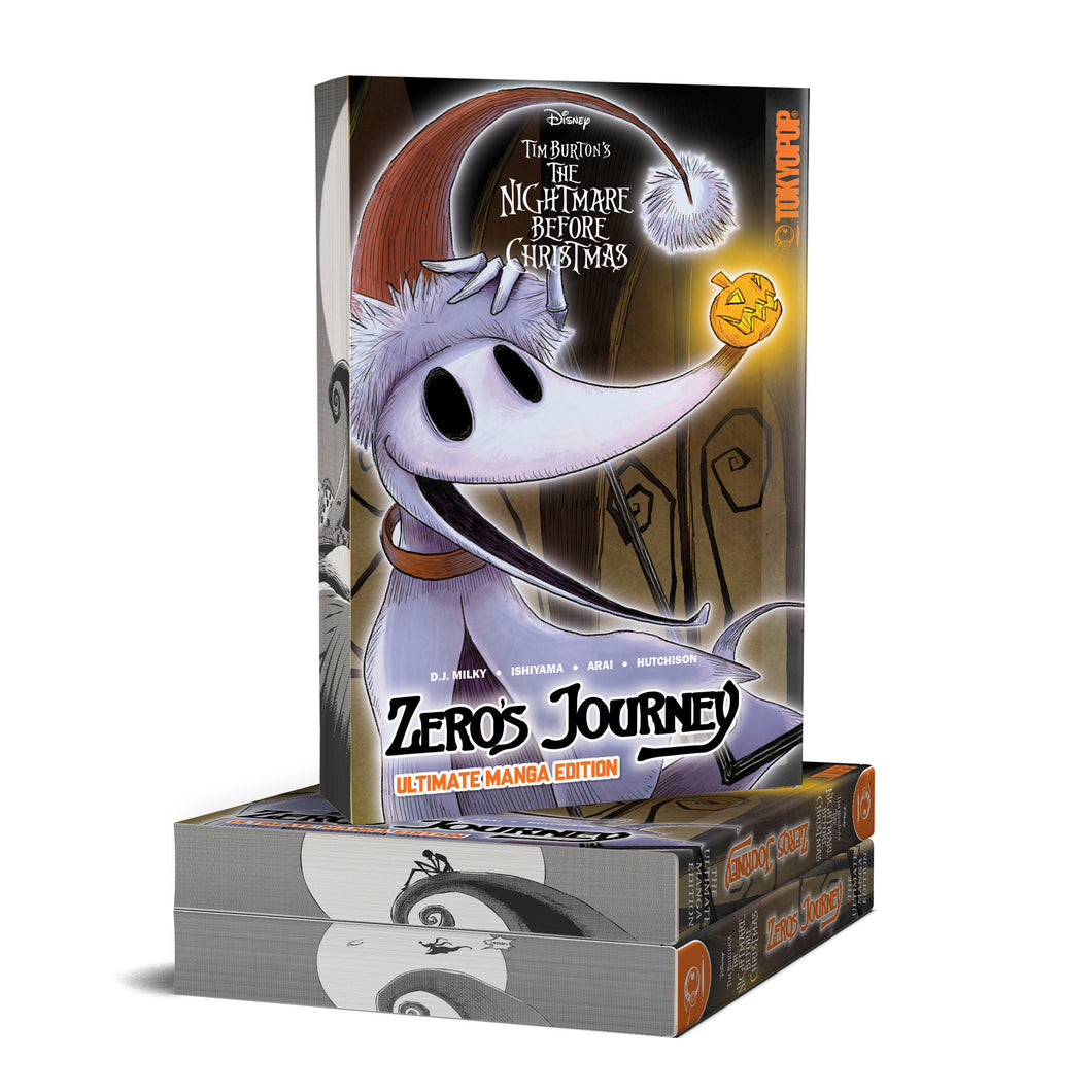 Disney Tim Burton'S The Nightmare Before Christmas: Zero'S Journey (Ultimate Manga Edition With Sprayed Edges)