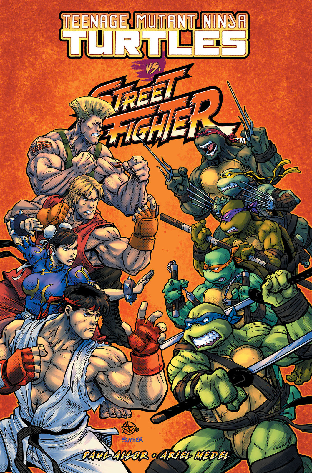 Tmnt vs. Street Fighter:TPB: