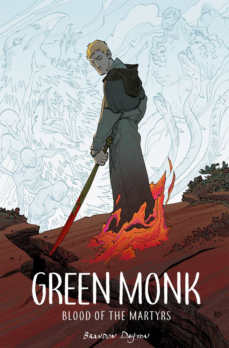 Green Monk:GN: Blood of Martyr