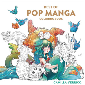 Best Of Pop Manga Coloring Boo