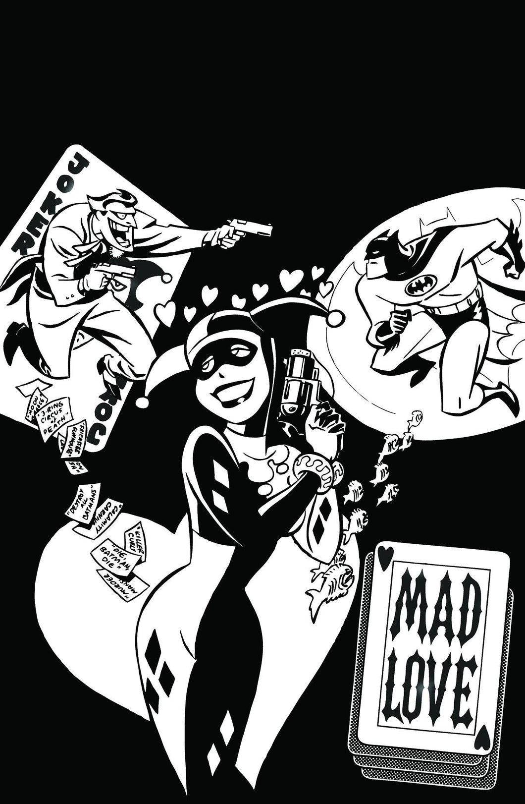 Batman:SC: Coloring Book: Mad Love