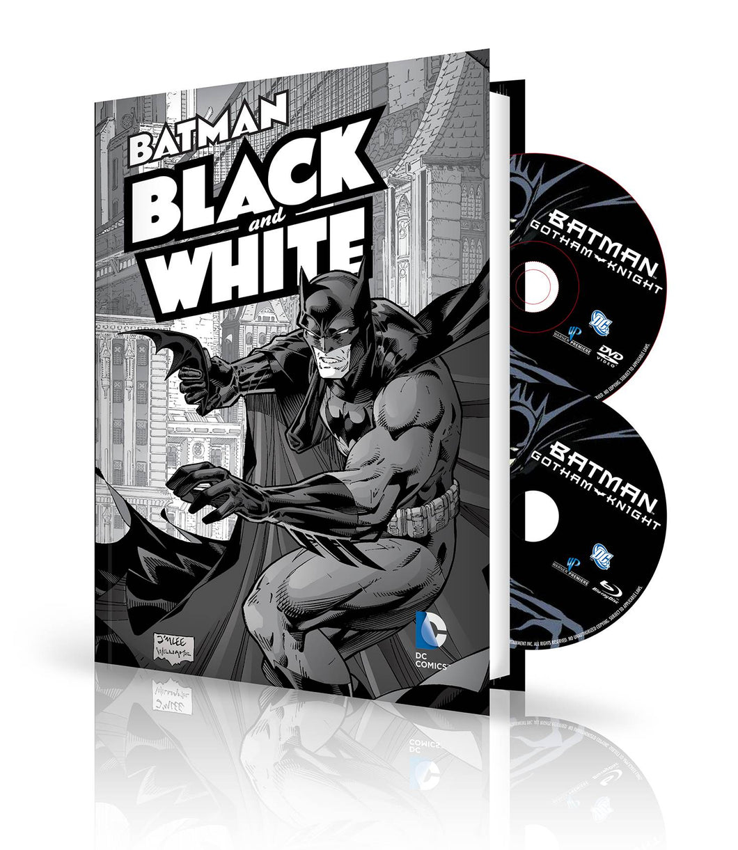 Batman:THC: Black& White: 1- Book/DVD/Blue Ray