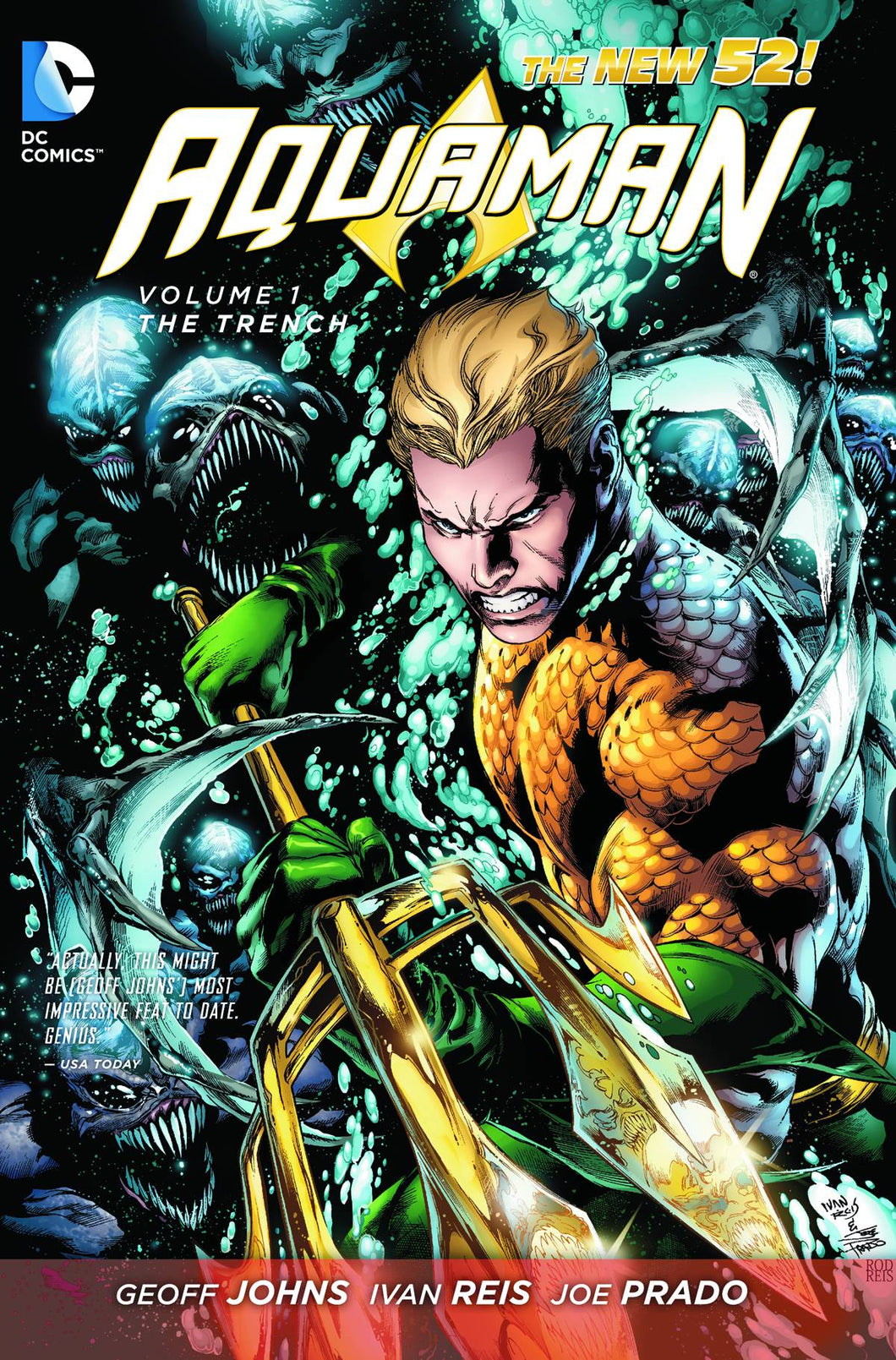 Aquaman (7):TPB: 1-The Trench