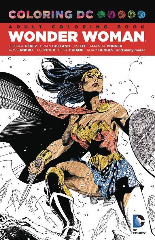 Coloring Dc Wonder Woman:T