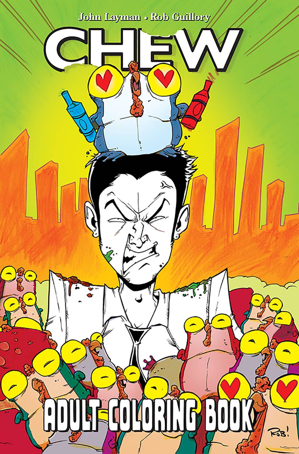 Chew:SC: Adult Coloring Book