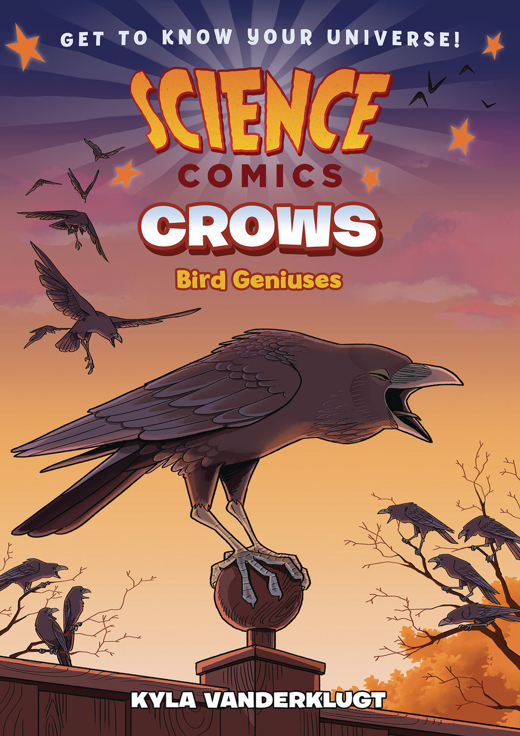 Science Comics Crows Geniu