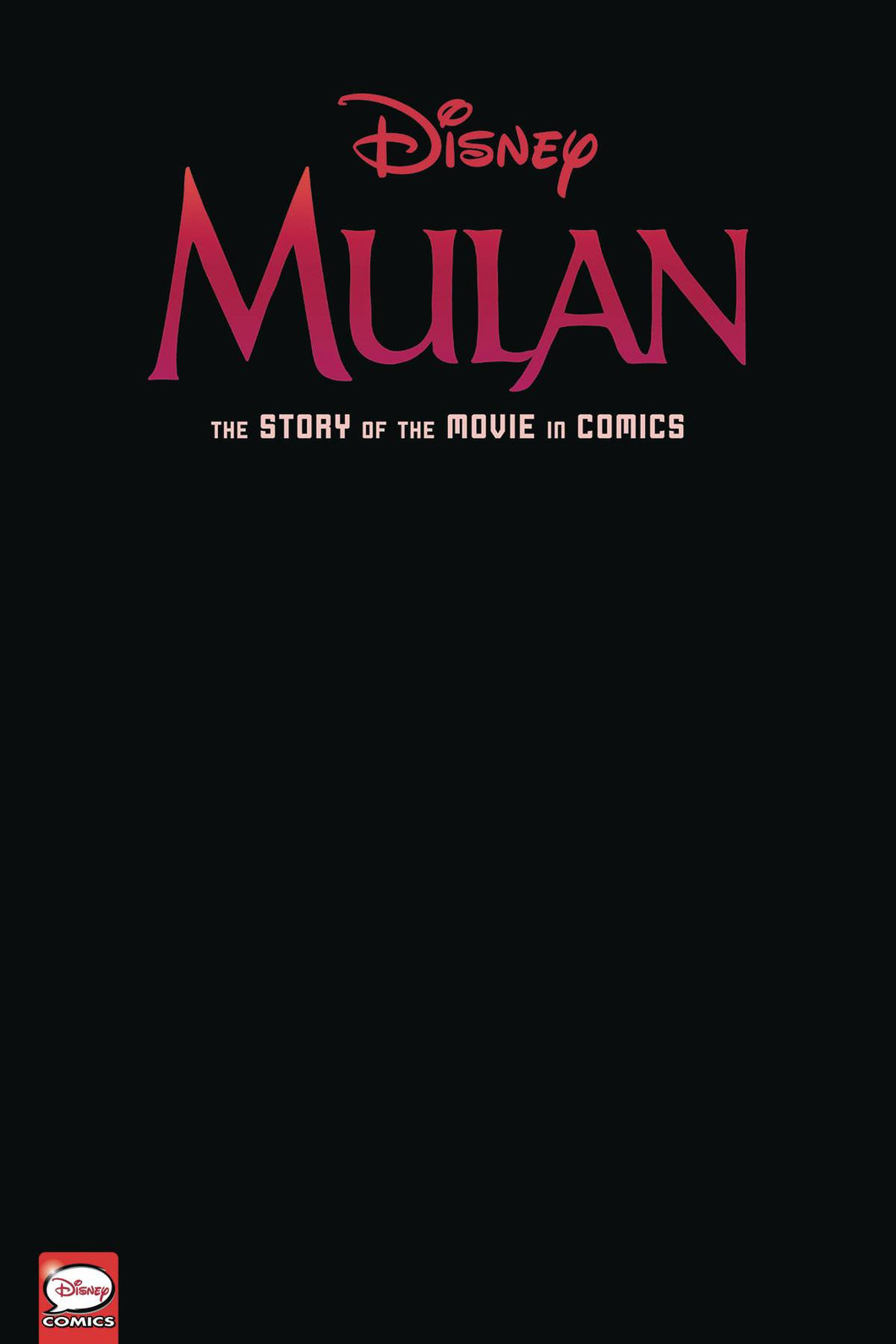 Disney Mulan Story of the Movi