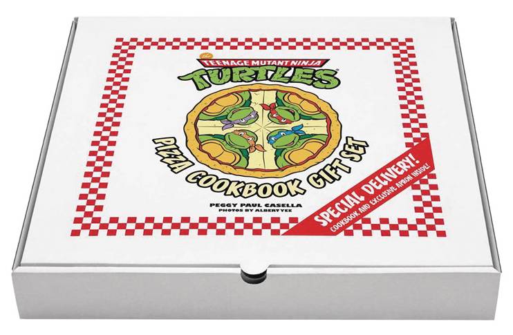 Tmnt Pizza Cookbook:Box: